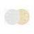 Indasa USA,Inc. 60-80 Rhynostick White Line Abrasive Solid Disc, 6 in Dia, 80 Grit