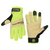 Legacy Manufacturing Flexzilla&reg; Pro High Dexterity Water-Resistant Hybrid Grain Leather Gloves, Natural/Black/ZillaGreen&trade;, M