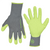 Legacy Manufacturing Flexzilla&reg; Crinkle Latex Dip Gloves, Gray/ZillaGreen&trade;, XL