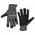 Legacy Manufacturing Flexzilla&reg; High Dexterity Utility Gloves, Synthetic Leather, Black/Gray, XXL
