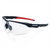 Jackson Safety Safety Glasses - HyperGuard H-Series - Clear Lens - Black Half Frame - STA-CLEAR Anti-Fog