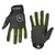 Legacy Manufacturing Flexzilla&reg; High Dexterity FlexFit Gloves, Polyurethane Palm, Black/ZillaGreen&trade;, L