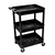 Luxor 3 Shelf Tub Cart 18 x 24