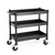 Luxor MightyHaul 18 inch Heavy Duty 3 Shelf Utility Cart