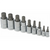 J S Products 9PC TRIPLE SQUARE SOCKET SET