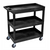 Luxor Luxor E-Series 3-Shelf Utility Cart