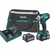 Makita 40V max XGT&reg; Brushless Cordless 4-Speed 1/2" Sq. Drive Impact Wrench Kit w/ Detent Anvil, var. spd., rev., L.E.D. Light, bag (2.5Ah)
