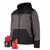 Milwaukee Tool M12 Heated Axis Hooded Jacket Kit, S - Gray/Black