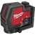 Milwaukee Tool USB Rechargeable Green Cross Line & Plumb Points Laser