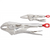Milwaukee Tool 2 Pc. 10" CURVED JAW & 6" LONG NOSE TORQUE LOCK LOCKING PLIERS SET