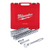 Milwaukee Tool 47pc 1/2" Drive Metric & SAE Ratchet and Socket Set with FOUR FLAT Sides