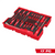 Milwaukee Tool 17 Piece Screwdriver and Pry Bar Set with Tray for PACKOUT Drawers