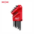 Milwaukee Tool 13-Key Ball End L-Style Hex Key Set - SAE