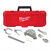 Milwaukee Tool 2" - 4" Head Attachment Kit for Milwaukee&reg; 7/8" Sectional Cable