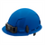 Milwaukee Tool BOLT Blue Front Brim Vented Hard Hat w/6pt Ratcheting Suspension (USA) - Type 1, Class C