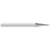 KnKut KnKut SM-42 14&deg; Included Cone Shape Carbide Burr 1/8" x 7/16" x 1-1/2" OAL with 1/8" Shank