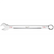 Milwaukee Tool 1-1/8" SAE Combination Wrench, 12-Point, Steel, Chrome, Ergonomic, I-Beam Handle