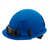 Milwaukee Tool BOLT Blue Front Brim Vented Hard Hat w/4pt Ratcheting Suspension (USA) - Type 1, Class C