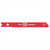 Milwaukee Tool 2-3/4" METAL CUTTING JIG SAW BLADES, 18 TPI, HIGH SPEED STEEL, U-SHANK, (5-PK)