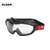 Milwaukee Tool Vented Goggles - Clear Dual Coat Lens