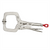 Milwaukee Tool 11" Locking C-Clamp Swivel Jaws