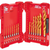 Milwaukee Tool 4 PC SHOCKWAVE RED HELIX Titanium Drill Bit Set