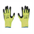 Milwaukee Tool 12 Pk Hi-Vis Cut Lvl 2 Poly Dip-L