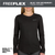 Milwaukee Tool Womens FREEFLEX Hybrid Tee - Long Sleeve Black XS