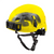Milwaukee Tool BOLT Yellow Safety Helmet with IMPACT ARMOR Liner (USA) - Type 2, Class E