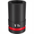 Milwaukee Tool SHOCKWAVE Impact Duty  1"Drive 1-1/4" Deep 6 Point Socket
