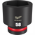 Milwaukee Tool SHOCKWAVE Impact Duty  1"Drive 58MM Standard 6 Point Socket