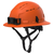 Milwaukee Tool BOLT Safety Orange Full Brim Vented Safety Helmet &hyphen; Type 2, Class C