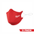 Milwaukee Tool 3PK Red 2-Layer Face Mask