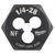 Milwaukee Tool 1/4"-28 NF 1-Inch Hex Threading Die