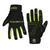 Legacy Manufacturing Flexzilla&reg; High Dexterity General Purpose Gloves, Synthetic Leather, Black/ZillaGreen&trade;, L