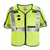 Milwaukee Tool AR/FR Cat. 1 Class 3 Breakaway High Visibility Yellow Mesh Safety Vest - 4XL/5XL (ANSI/CSA)