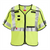 Milwaukee Tool AR/FR Cat. 1 Class 3 Breakaway High Visibility Yellow Safety Vest - L/XL (ANSI/CSA)