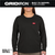 Milwaukee Tool Womens GRIDIRON Pocket T-Shirt - Long Sleeve Black XS