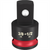 Milwaukee Tool SHOCKWAVE Impact Duty  3/8" Drive 1/2" Drive Adapter