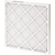 Msc Industrial Supply 20 x 20 x 1", MERV 10, 55% Efficiency, Wire-Backed Pleated Air Filter