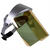 Oberon Face Shield with Ratcheting Headgear - Heat Reflective - Window: Clear Gold Anti-Fog