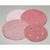 Carborundum Abrasives Carbo Premier Red 20275 Dri-Lube Grip-On Sanding Disc, 6 in, P600 Grit, Aluminum Oxide
