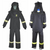 Oberon Suit Kit - Arc Flash - 100 Cal TCG&trade;  - Comes with Hood, Coat, Bib Coveralls and Fresh Air Arc Flash Hood Ventilation System & Light - Color: Black - Size: Large