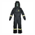 Oberon Suit Kit - Arc Flash - 25 Cal TCG&trade; - Comes with Hood, Coveralls and Fresh Air Arc Flash Hood Ventilation System - Color: Black - Size: 4XL