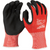Milwaukee Tool CUT LEVEL 1 NITRILE DIPPED SMARTSWIPE GLOVES - XXL