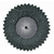 Shark Industries 2"MINIFLAP CUP DISC 80GRIT 2PK