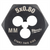 Milwaukee Tool M5-0.80 mm 1-Inch Hex Threading Die
