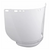 Jackson Safety Jackson Safety - Replacement Windows for F20 Polycarbonate Face Shields - Clear - 8" x 15.5" x.040" - T Shaped - Unbound - (12 Qty Pack)