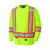 Pioneer Pioneer - Birdseye Long-Sleeved Safety Shirt - Hi-Viz Yellow/Green - Size 2XL