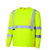 Pioneer Pioneer - Birdseye Long-Sleeved Safety Shirt - Hi-Viz Yellow/Green - Size Medium